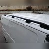 Рейлинги алюминиевые Peugeot Expert короткая база (черные)