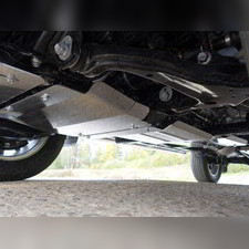 Защита картера (алюминий) 4мм Toyota Hilux 2018-нв