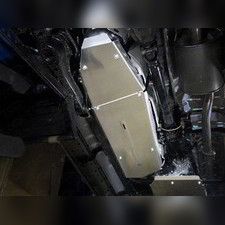 Защита бака (алюминий) 4мм комплект 2 шт Toyota Fortuner 2015-нв