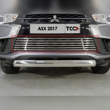 Накладка на решетку радиатора, нижняя 12мм Mitsubishi ASX 2016-2020