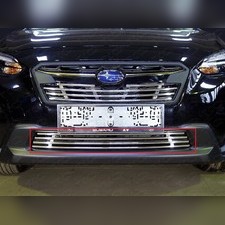 Накладка на решетку радиатора, нижняя 12мм Subaru XV 2017-нв