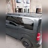 Рейлинги алюминиевые Citroen Jumpy 2017-нв короткая база L2 (черные)