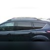 Рейлинги алюминиевые на Ford Kuga 2012-2016 (черные)