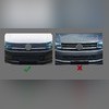 Накладки на решетку радиатора Volkswagen T6 Transporter "Trendline" 4 шт (Нержавеющая сталь)