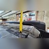 Багажные поперечины в штатные места без рейлингов (черные с замком, с регулировкой длины)