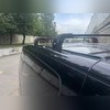 Багажные поперечины в штатные места без рейлингов V3 black. (черные с замком, с регулировкой длины)
