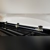 Бокс на крышу аэродинамический белый карбон "Altai" (одностороннее открытие, 220*82*40 см) 510 л