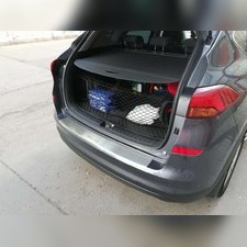 Накладка на бампер с загибом Hyundai Tucson 2018-нв (нержавейка с надписью Tucson)