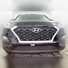 Защита радиатора нижняя, модель "Стандарт чёрная" Hyundai Tucson 2018-нв
