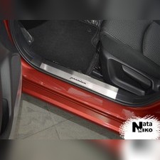 Накладки на пороги, серия "Premium" (на пластик)