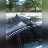 Багажник на крышу за дверной проём, модель "Аэро" Nissan X-Trail T30 2000-2007 (с замком)