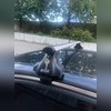 Багажник на крышу за дверной проём, модель "Аэро" Nissan X-Trail T30 2000-2007 (с замком)