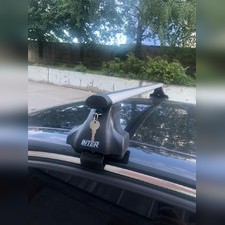 Багажник на крышу за дверной проём, модель "Аэро" Volkswagen Jetta 2010-2019 (с замком)