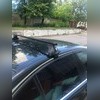 Багажник на крышу за дверной проём (прямоугольные поперечины) Mitsubishi Lancer 2003-2007 (с замком)