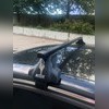 Багажник на крышу за дверной проём (прямоугольные поперечины)Nissan X-Trail T30 2000-2007 (с замком)