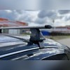 Багажник на крышу за дверной проём, модель "Крыло" Nissan X-Trail T30 2000-2007 (с замком)