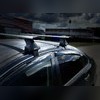 Багажник на крышу за дверной проём, модель "Крыло" Toyota Camry 2017-нв (с замком)