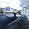 Багажник на крышу с прямоугольными поперечинами Hyundai i30 2007-2011 (в штатные места)