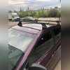 Багажник на крышу в штатные места (прямоугольные поперечины) Hyundai Solaris 2011-2016 (с секреткой)
