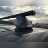 Багажник на крышу в штатные места (прямоугольные поперечины) Hyundai Solaris 2011-2016 (с секреткой)