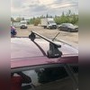 Багажник на крышу в штатные места (прямоугольные поперечины) Hyundai Solaris 2011-2016 (с секреткой)