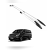 Рейлинги Mercedes-Benz Vito 447 2014-2023 (серебристые) средняя база L2