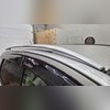 Рейлинги Nissan Qashqai j10 2006-2013 (OE-Style) серебристые