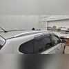 Рейлинги Nissan Qashqai j10 2006-2013 (OE-Style) серебристые