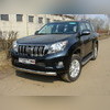 Накладка на решетку радиатора 16 мм oyota Land Cruiser Prado 150 2009-2013