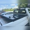 Крышка кузова трехсекционная Nissan Navara NP300 (D23) 2022+ (алюминиевая с подсветкой)