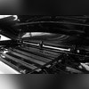 Бокс на крышу аэродинамический черный карбон "Classic" с двухсторонним открытием,175х79х40 см, 390 л