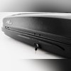 Бокс на крышу аэродинамический черный карбон "Classic" с двухсторонним открытием,175х79х40 см, 390 л