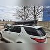 Бокс аэродинамический черный карбон "Sport" двухсторонние открытие 223х90х38см 540 литров