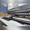 Бокс аэродинамический черный карбон "Sport" двухсторонние открытие 223х90х38см 540 литров