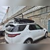 Бокс аэродинамический черный карбон "Sport" двухсторонние открытие 223х90х38см 540 литров