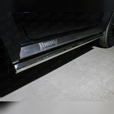 Пороги труба 60,3 мм Suzuki Jimny 2019-нв