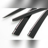 Дефлекторы, ветровики окон Hyundai ix55/Veracruz, комплект из 4-х частей (темные)
