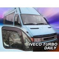 Дефлекторы окон вставные (дымчатые) Iveco Daily 2006-2011