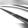 Дефлекторы, ветровики окон Hyundai Santa Fe 2012 - 2017, комплект из 4-х частей (темные)