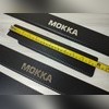 Накладки на пороги "Premium Carbon" Opel Mokka 2013-2016