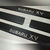 Накладки на пороги "Premium Carbon" Subaru XV 2011-2017
