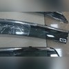 Дефлекторы, ветровики окон с нержавеющим молдингом Kia Ceed хетчбек 5d (комплект)
