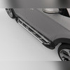 Пороги, подножки, ступени Ford Ranger 2011 - 2015, модель "Corund Silver"