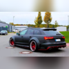 Спойлер AUDI A6 IV (C7) 2011-2018 (универсал) чёрный