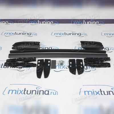 Рейлинги Toyota Rav 4 2015-2019 Черные (копия оригинала OEM Stile)