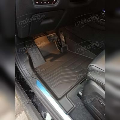 Ковры салона BMW X7 2018-нв "3D LUX" (комплект), аналог ковров WeatherTech (США) "7 мест"