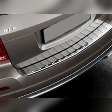 Накладка на задний бампер Mercedes GLK 2008 - 2012