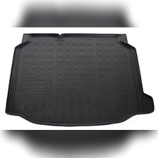 Коврик в багажник (черный) для Seat Leon (5F1) (HB) (2012) (5 дв)