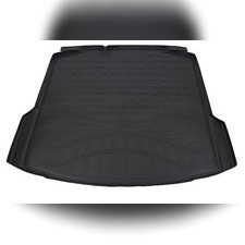 Коврик в багажник (черный) для Skoda Rapid (NH) (HB) (без ушей) 2017-нв