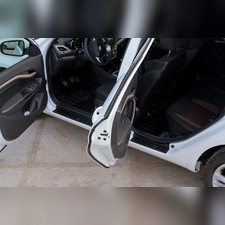 Накладки на внутренние пороги дверей Lada (ВАЗ) Vesta 2015-